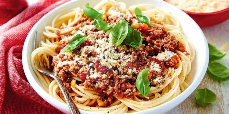 Esparguete à bolonhesa