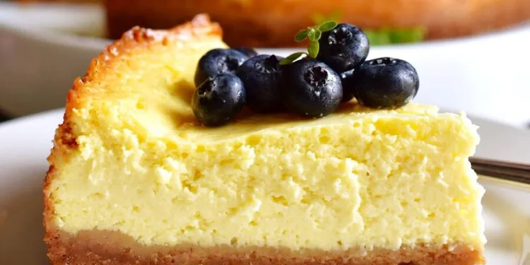 Tarte de queijo fresco