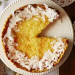 Tarte de laranja e coco