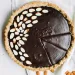Tarte de chocolate e amêndoa