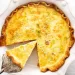 Quiche de fiambre e queijo