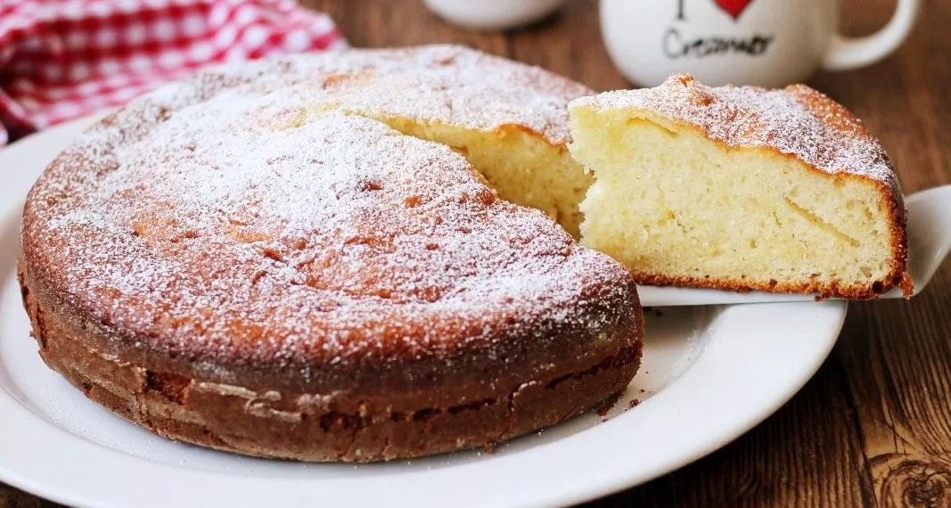 Bolo de iogurte à moda antiga