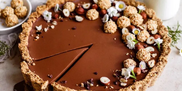 Tarte de leite condensado e chocolate