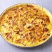 Quiche de alho francês e bacon