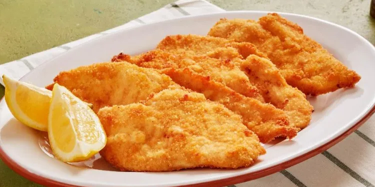 Panados de frango crocantes