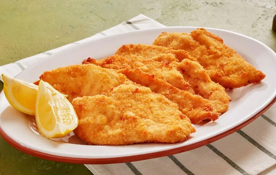 Panados de frango crocantes