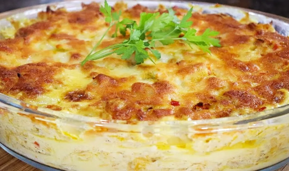 Mil folhas de bacalhau fácil e delicioso