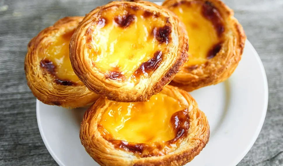 Pastéis de nata caseiros