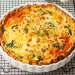 Quiche de frango e espinafres
