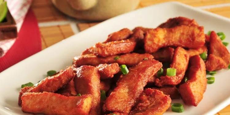 Lombo de porco à alentejana