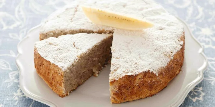 Bolo de banana e coco