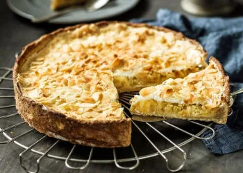 Tarte de maçã e coco