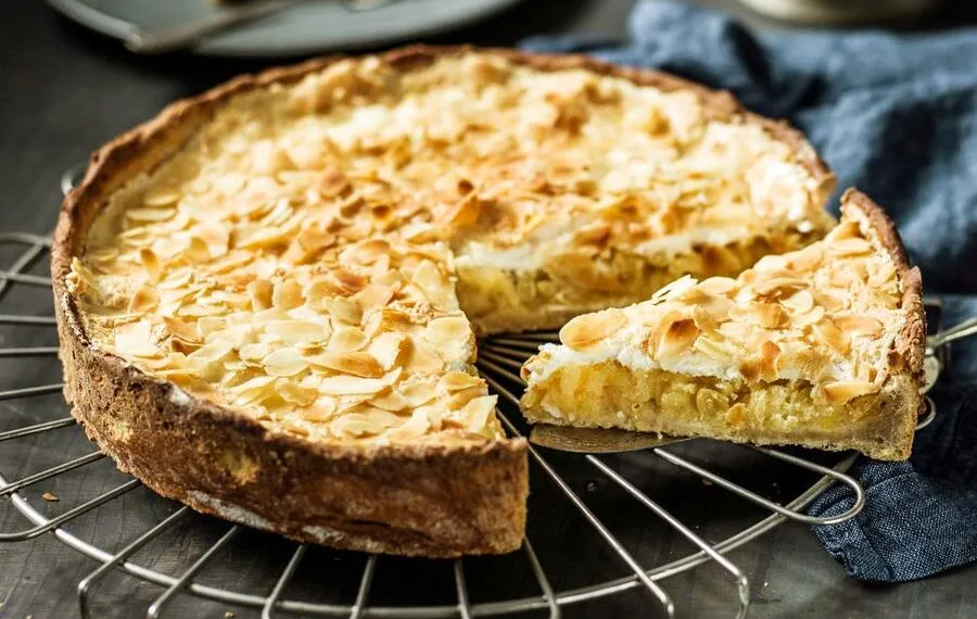 Tarte de maçã e coco