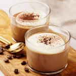 Mousse de café e leite condensado
