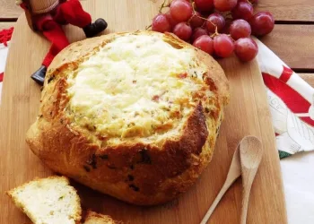 Pão alentejano recheado