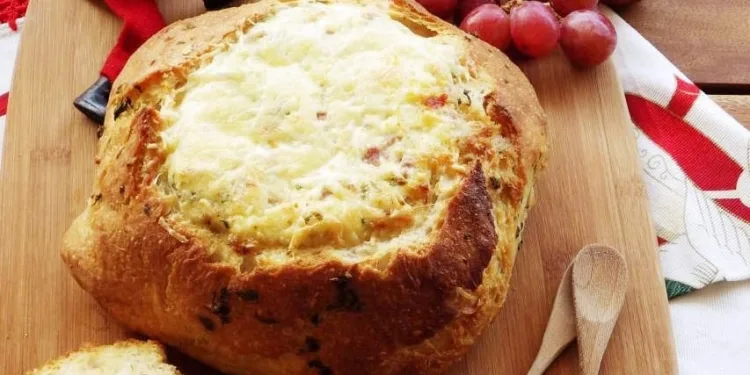 Pão alentejano recheado