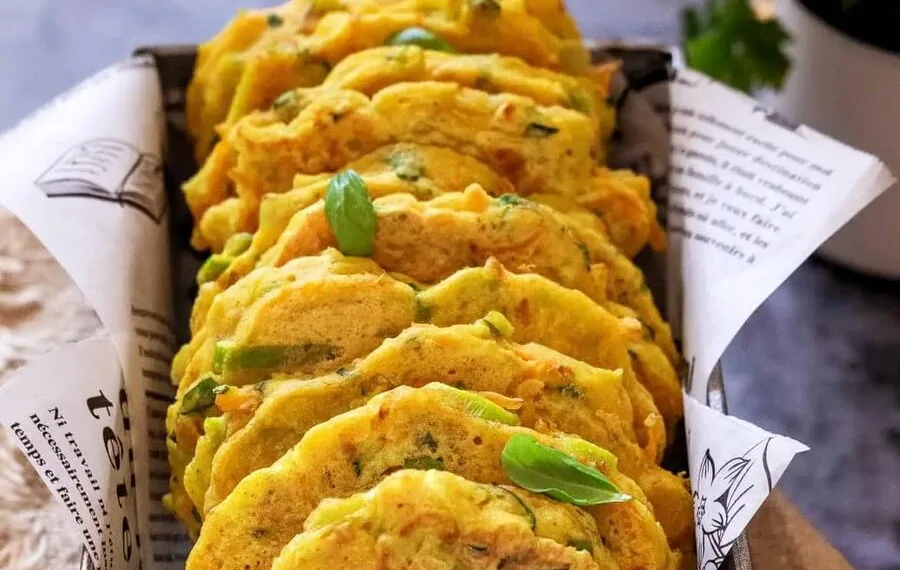 Pataniscas de vegetais fáceis e deliciosas