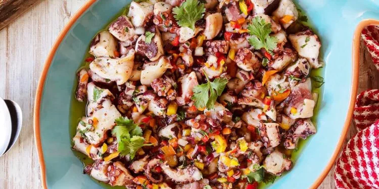 Polvo no tacho simples e delicioso