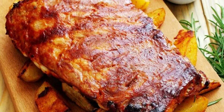 Entrecosto assado à portuguesa