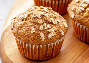 Queques de aveia e banana