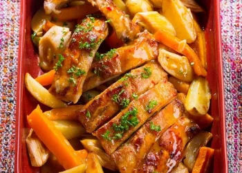 Entrecosto assado no forno com cerveja