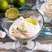 Mousse de lima com iogurte grego