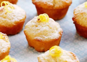 Queques de limão e iogurte