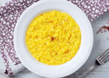 Risoto de açafrão