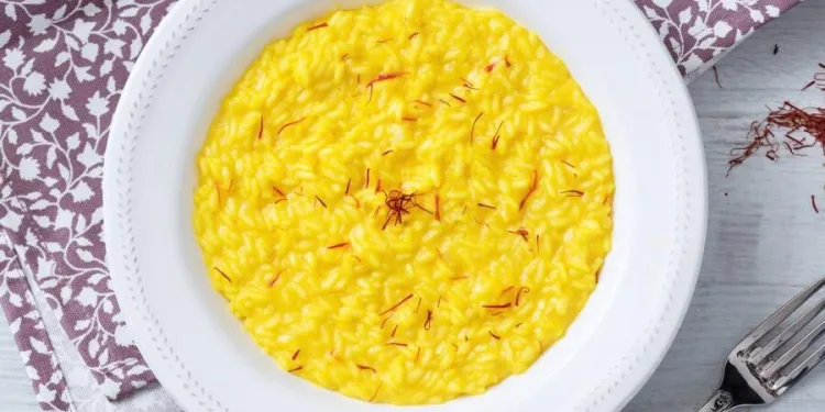 Risoto de açafrão