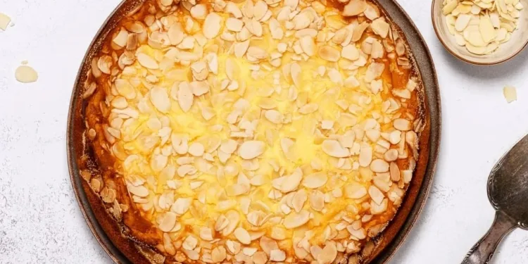 Tarte de gila e amêndoa