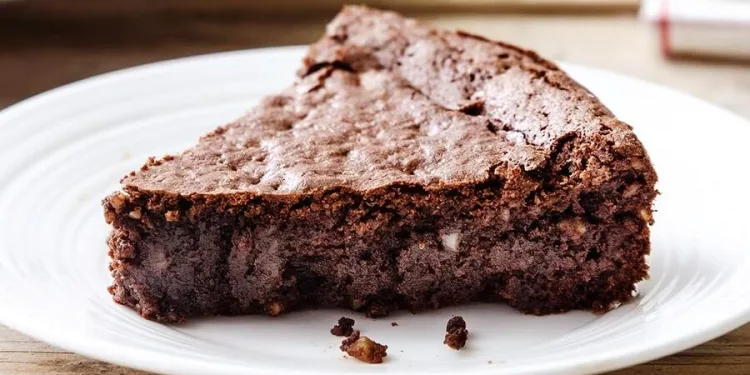 Bolo de chocolate e amêndoa