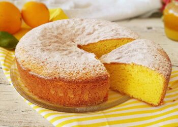 Bolo de laranja e limão