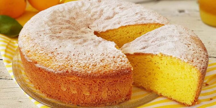 Bolo de laranja e limão