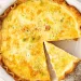 Quiche de fiambre e bacon