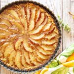 Tarte de pera e canela