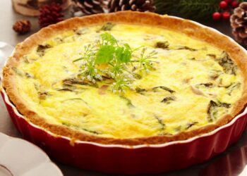 Quiche de atum e ovo