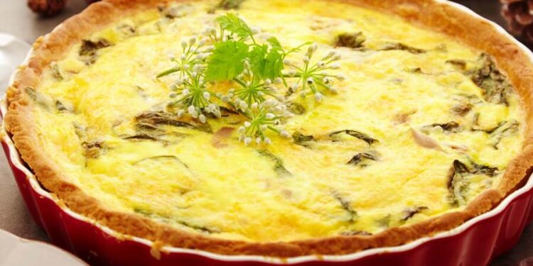 Quiche de atum e ovo