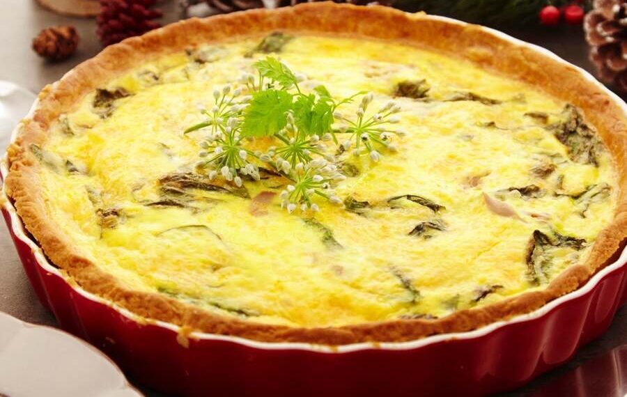 Quiche de atum e ovo
