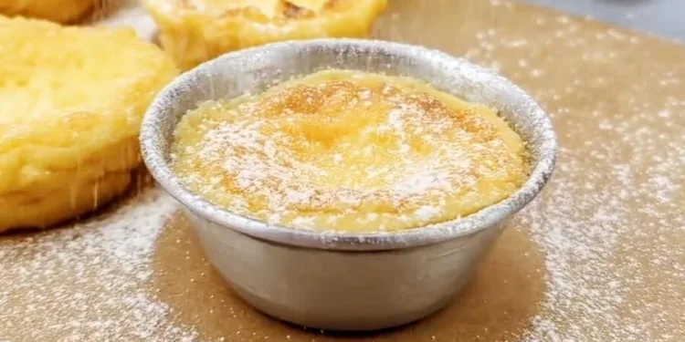 Queijada de leite à portuguesa