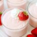 Mousse de morango com iogurte
