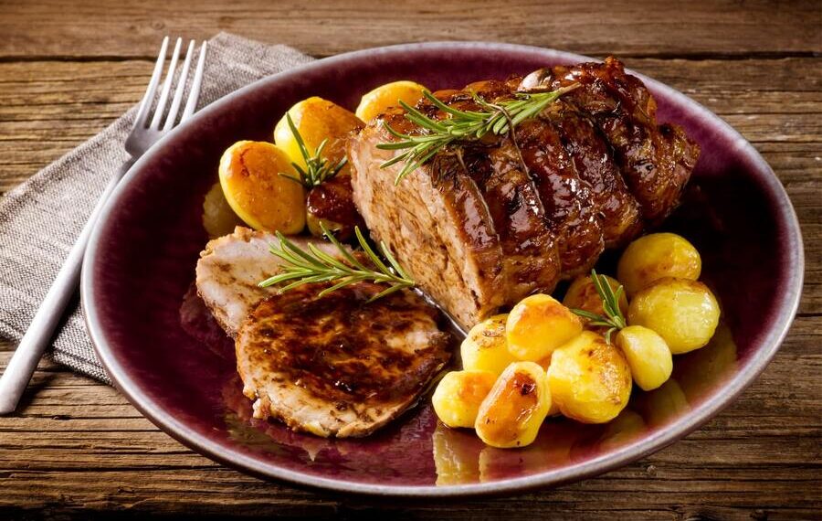 Vitela assada no forno simples e fácil