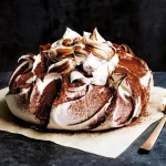 Pavlova de chocolate