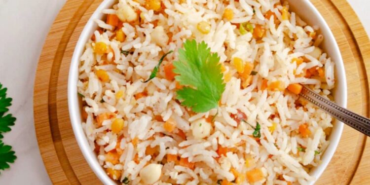 Arroz de cenoura simples e fácil