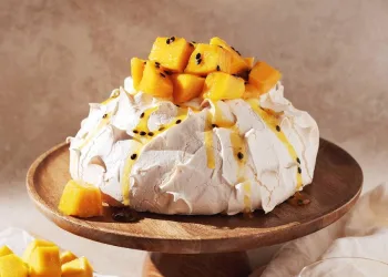 Pavlova de maracujá
