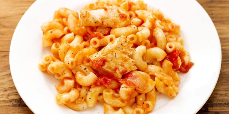 Massa de pescada à portuguesa