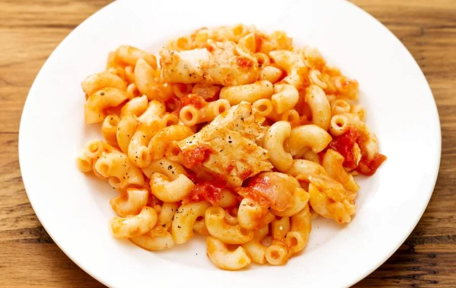 Massa de pescada à portuguesa