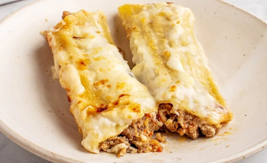 Canelones à bolonhesa simples e deliciosos