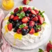 Pavlova de frutos vermelhos