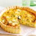 Quiche de atum e alho francês