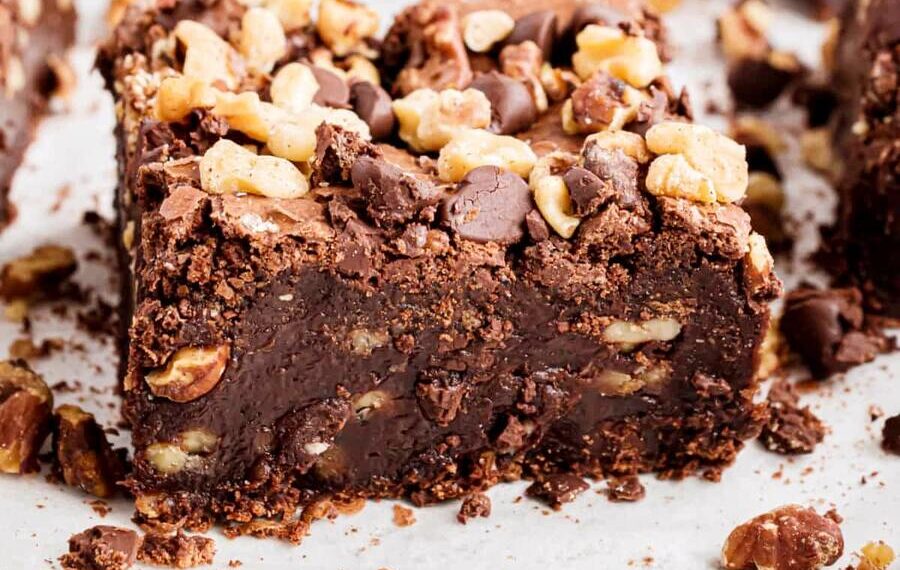 Chocolate com nozes artesanal simples e fácil